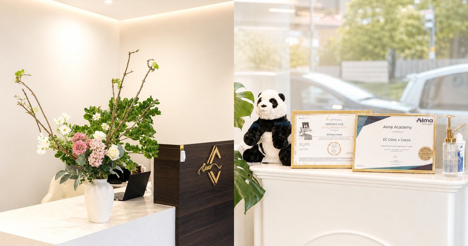 Ccoco Beauty Balwyn clinic reception